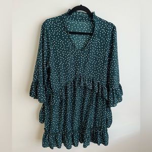 Polka Dot Tunic Top